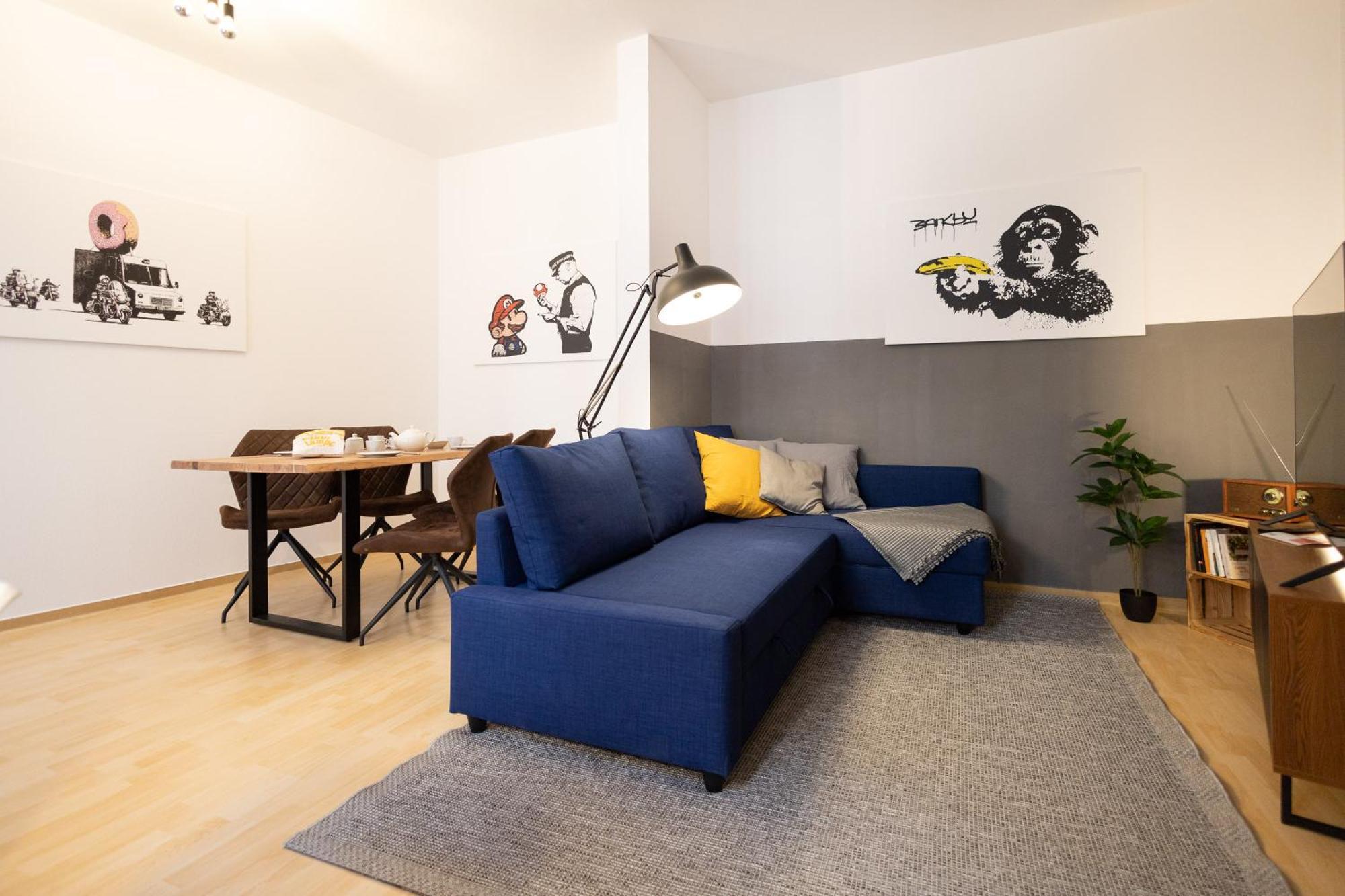 Ko-Living Space An Der Oper - Street Art Design Apartments Галль Экстерьер фото